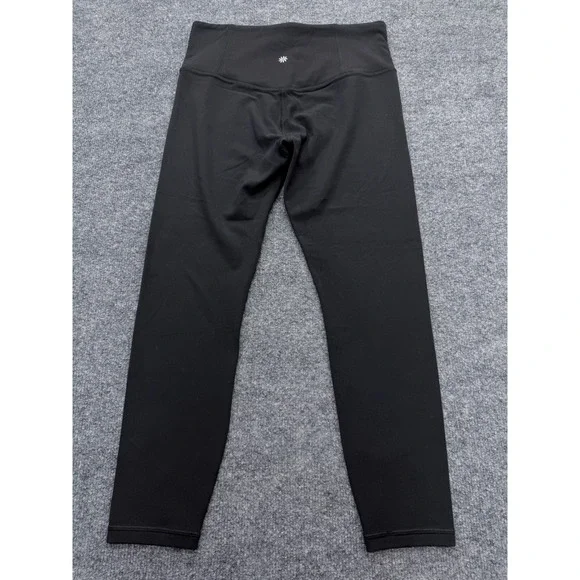 Athleta Ultra High Rise Elation 7/8 Tight Leggings Black Medium Yoga Training - Picture 5 of 6